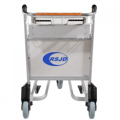 Used hand brake airport trolleys for luggage